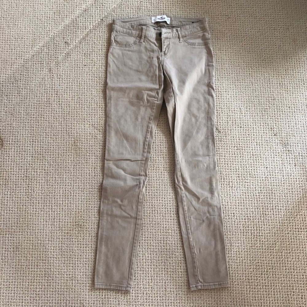 Tan hollister pants